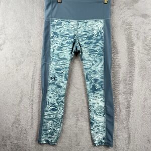 Under Armour Leggings Womens M Heat Gear High-Rise‎ Ankle Compression Logo NWT